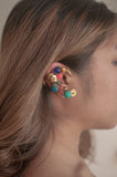 Multicoloured Holiday Ear Cuff - Sienna NZ