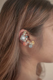 Pastel Agate Ear Cuff - Sienna NZ