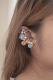 Pastel Agate Ear Cuff - Sienna NZ