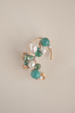 Aquamarine Handcrafted Ear Cuff - Sienna NZ