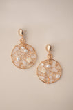 White Garden Earrings - Sienna NZ